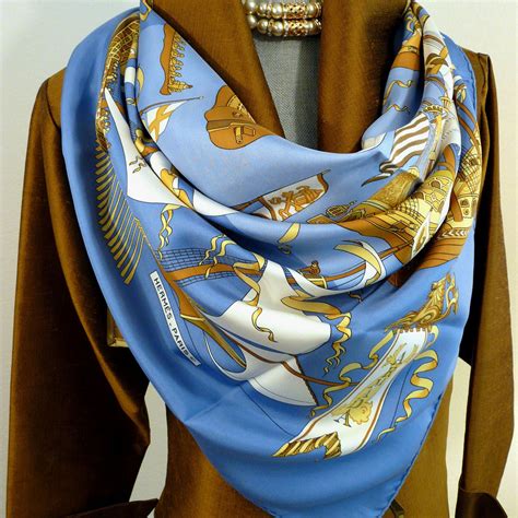 hermes blue scard|hermes cashmere silk scarf.